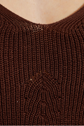 Aeron Ribbed top Freesia