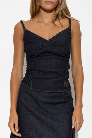 Jacquemus Denim top 'de-Nimes Pina'