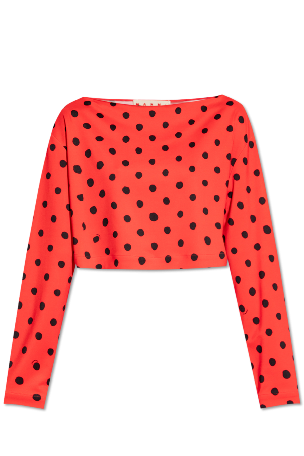 Marni Top with polka dots