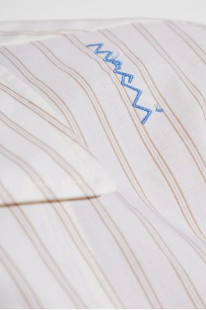 Marni Oversize-Top mit gestreiftem Muster