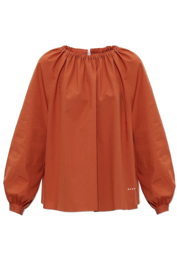 Loose-fit cotton top od Marni