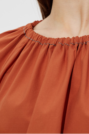 Marni Loose-fit cotton top