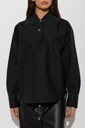 Marni Blusa de algodón de corte holgado