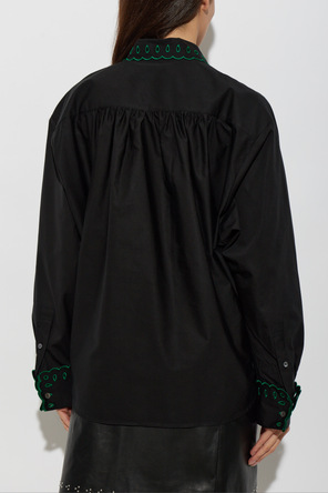 Marni Blusa de algodón de corte holgado