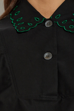 Marni Blusa de algodón de corte holgado