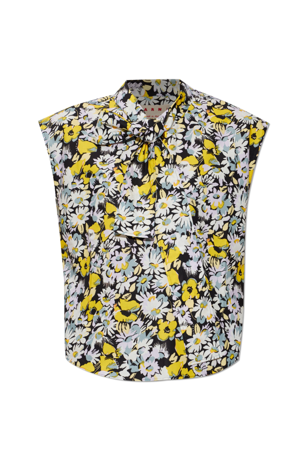 Floral motif top od Marni