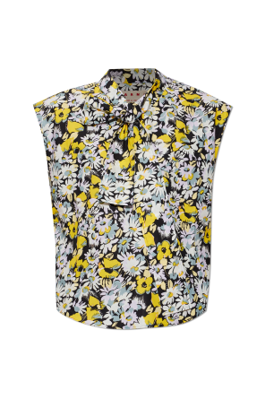 Floral motif top