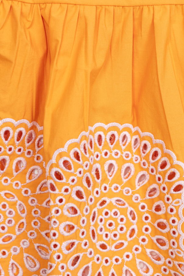 Stella McCartney Kids Top con acabado calado