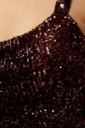 Balmain Cropped sequinned top