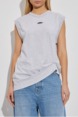 VETEMENTS Camiseta con apliqué