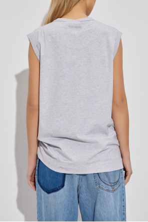 VETEMENTS Camiseta con apliqué