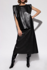 The Mannei ‘Umayyad’ leather sleeveless top