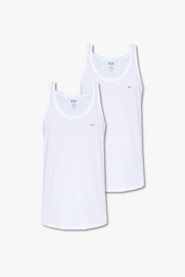 Diesel ‘UMTK-JOHNNY-TUBE’ sleeveless T-shirt patterned 2-pack