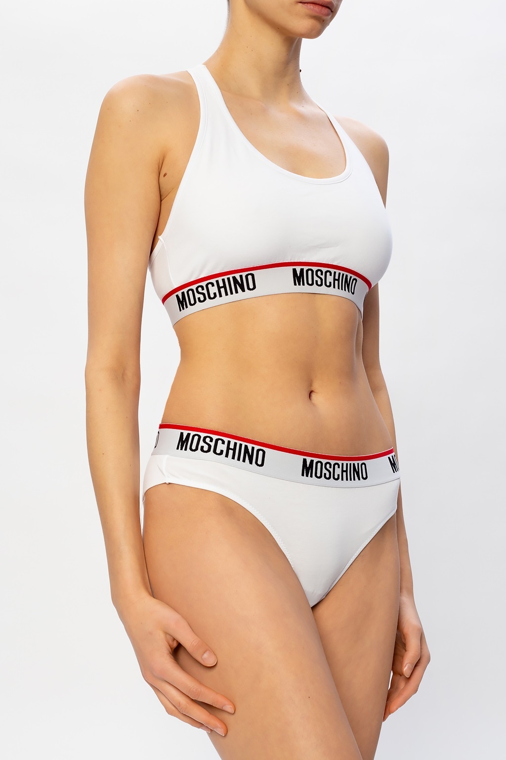 Women's Clothing, IetpShops, Moschino Sports bra with logo