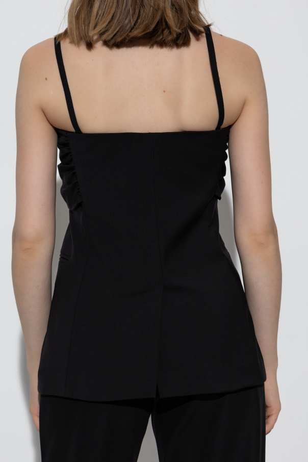 Max Mara Top "Veruska" con hombros descubiertos