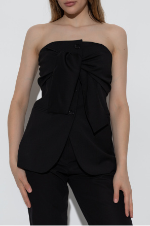 Max Mara Top "Veruska" con hombros descubiertos