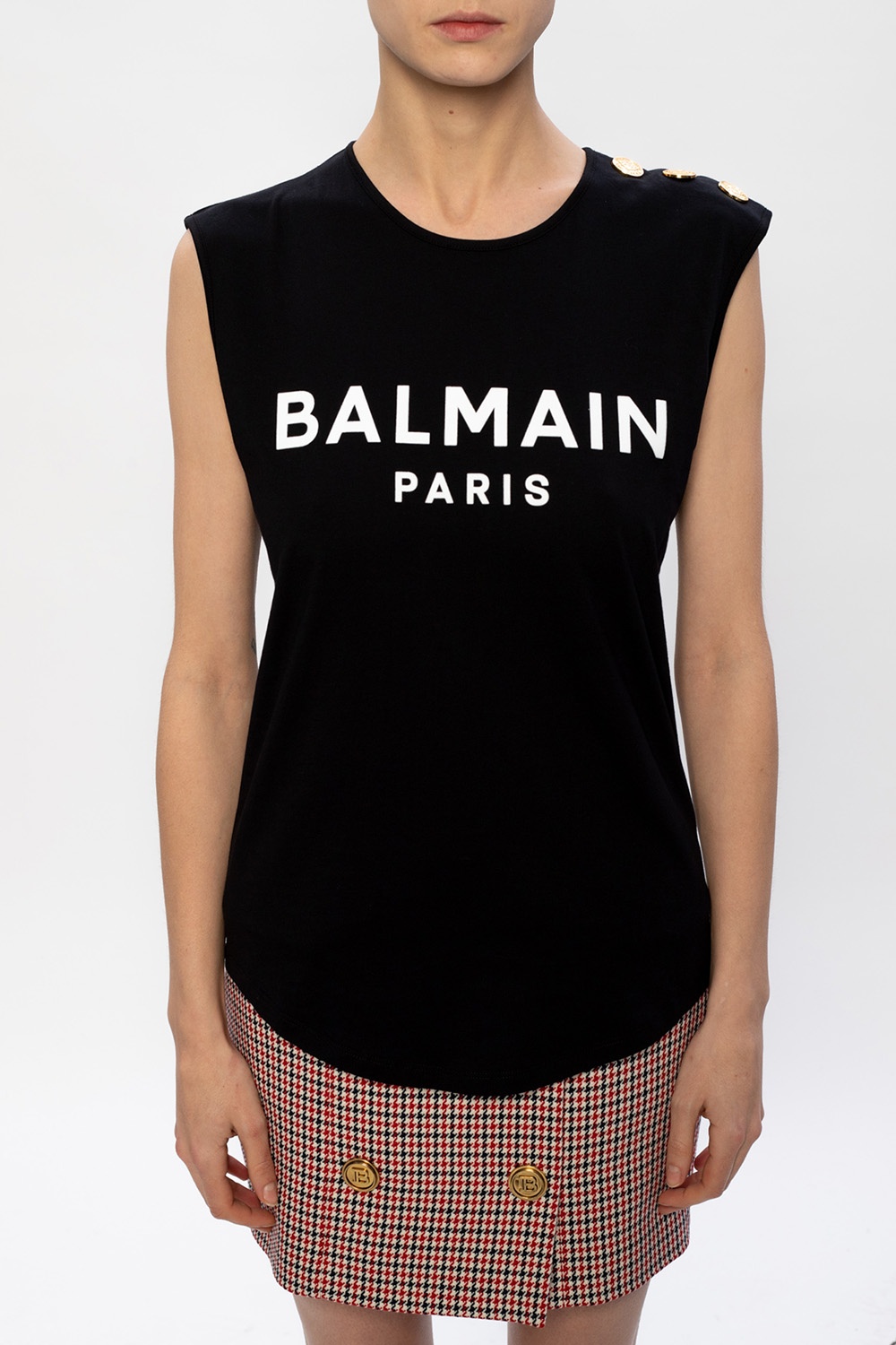 Balmain Top with logo