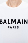 Balmain Top with velvet logo