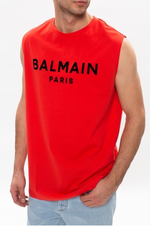 balmain Pants Branded tank top