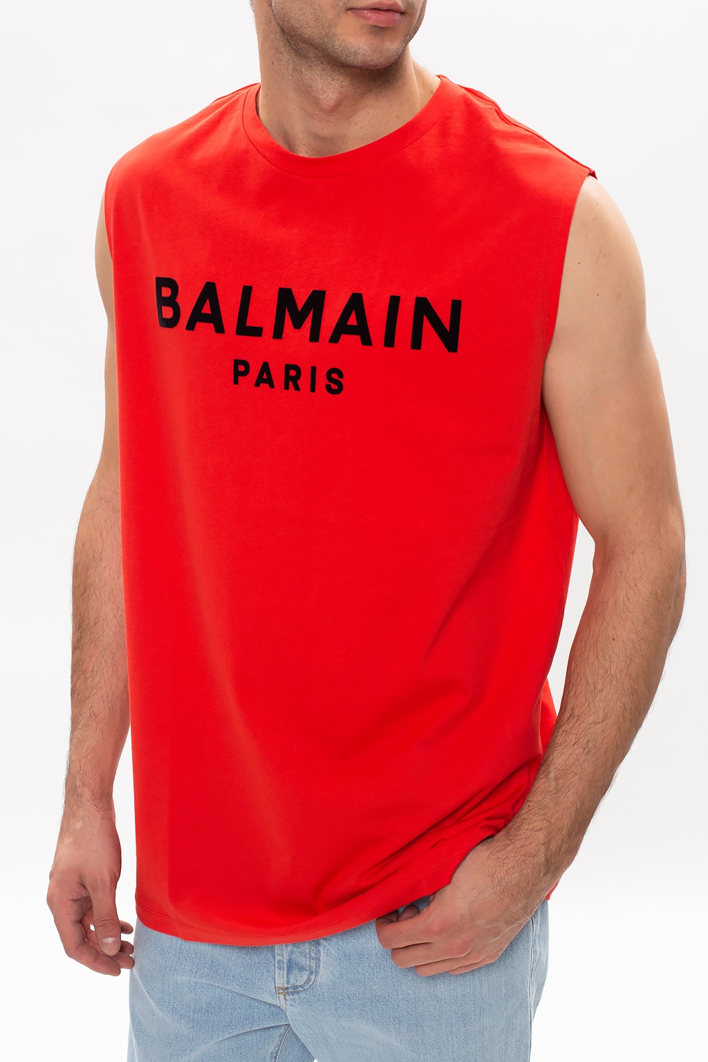 Balmain Branded tank top