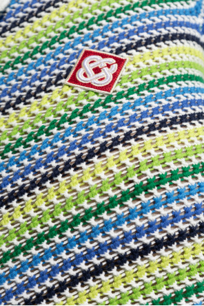 Casablanca Polo shirt with logo patch