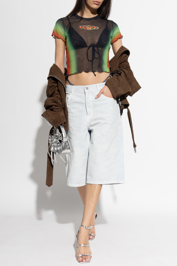 Casablanca Transparenter Top