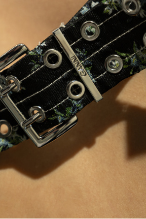 Ganni Top mit Blumenmuster