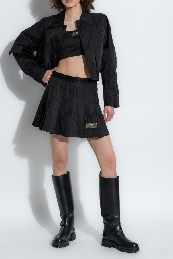 Ganni Short strap top