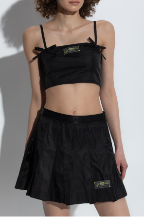 Ganni Short strap top