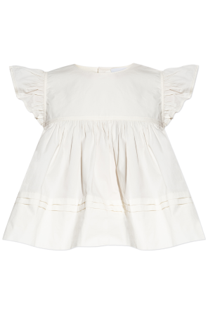Top with ruffles