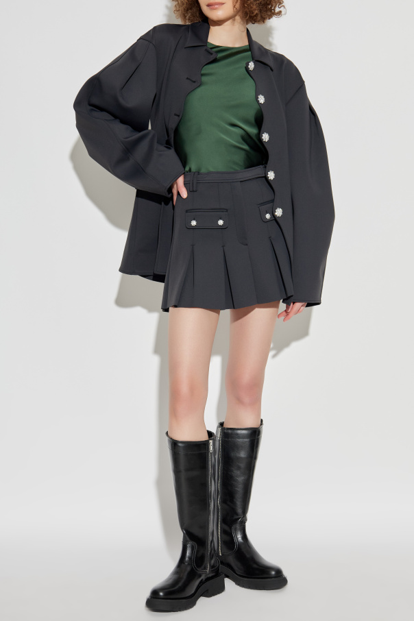 Ganni Top with back slit