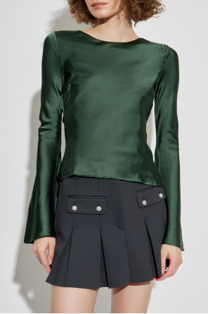 Ganni Top with back slit