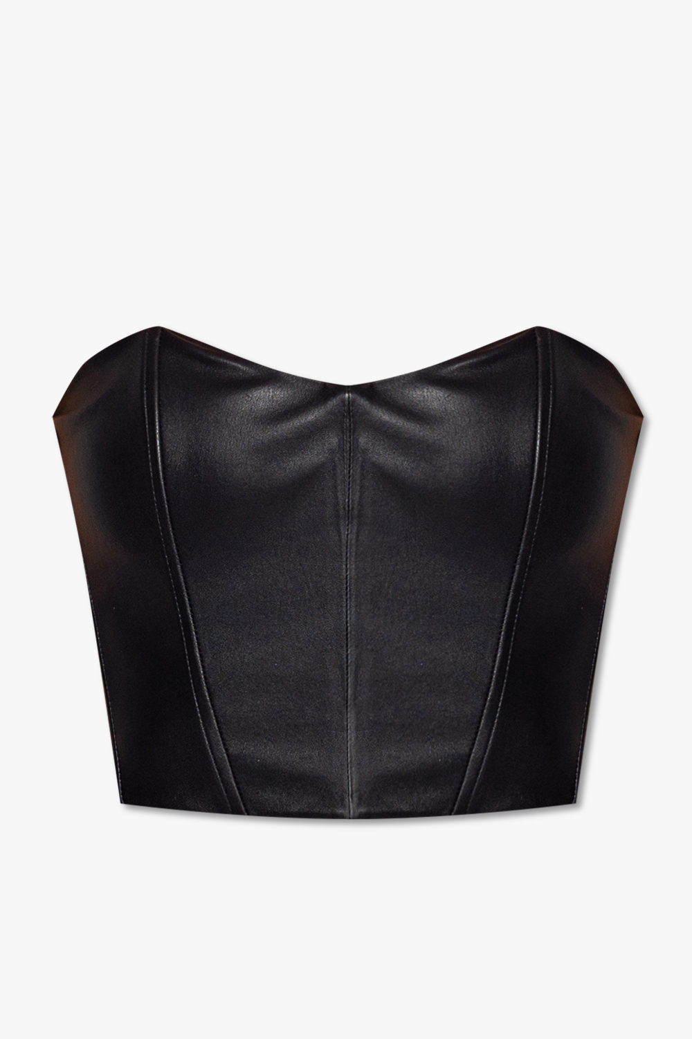 The Mannei ‘Oviedo’ leather top