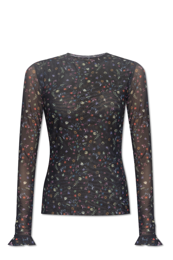 PS Paul Smith Top with floral motif