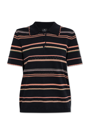 Polo shirt with stripe pattern od PS Paul Smith