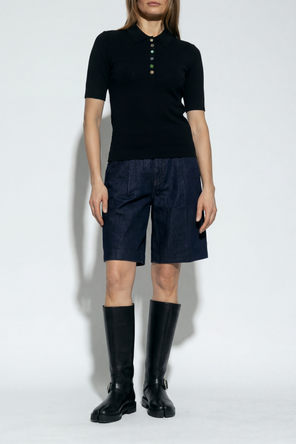 PS Paul Smith Polo con botones decorativos