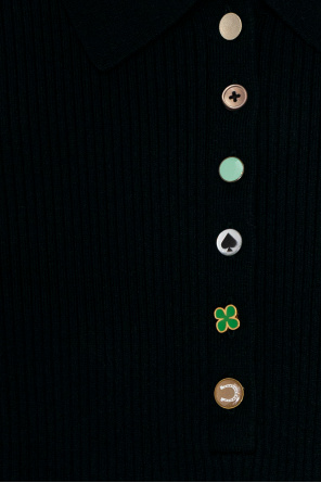 PS Paul Smith Polo con botones decorativos