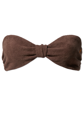 Cotton terry bra