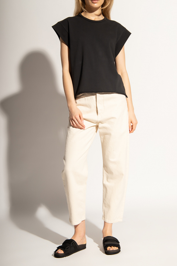 TREND ALERT: BALLET FLATS  Cotton top