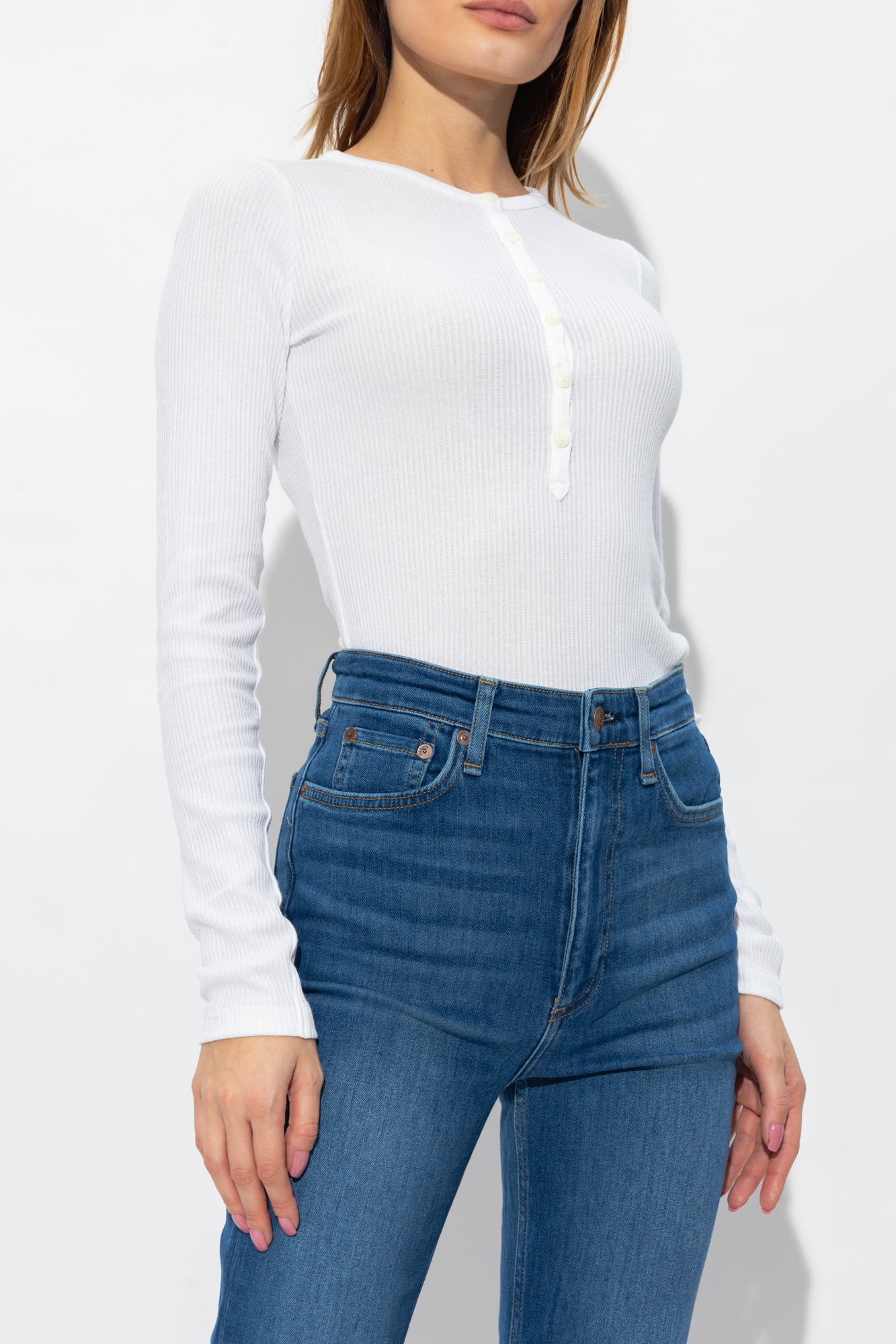 Only the necessary  Ribbed top