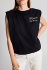 AllSaints BLACK ‘We Are Coni’ sleeveless T-shirt
