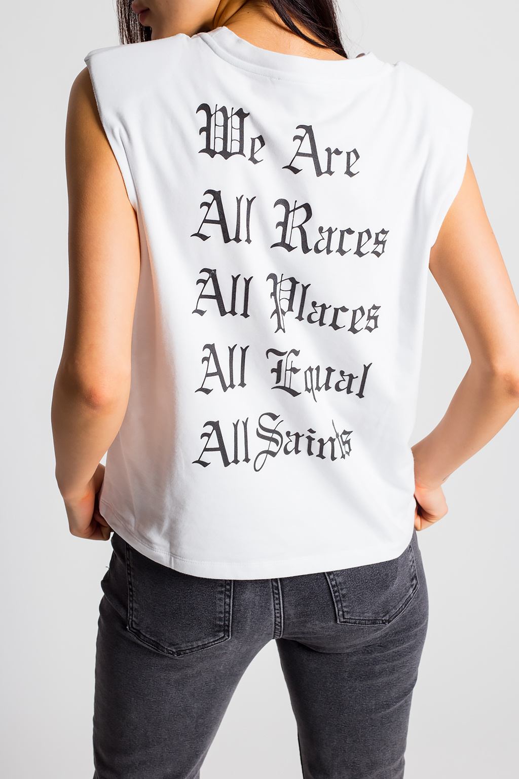 AllSaints ‘We Are Coni’ sleeveless T-shirt