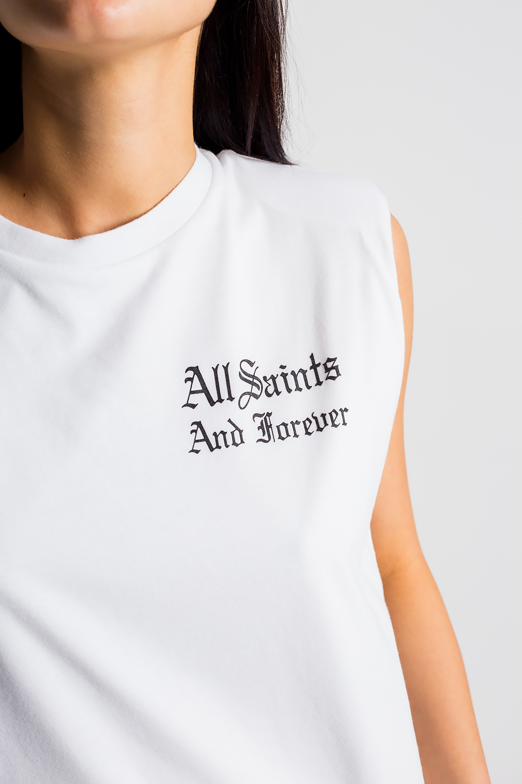 AllSaints ‘We Are Coni’ sleeveless T-shirt