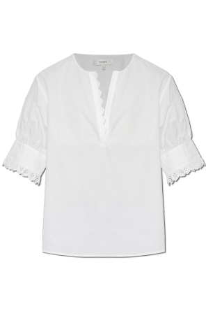 V-neck top