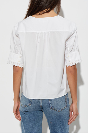 FRAME V-neck top