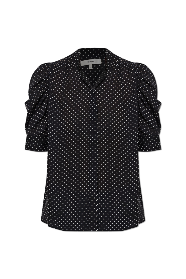 Silk polka dot top od FRAME