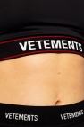 VETEMENTS Sports bra with logo