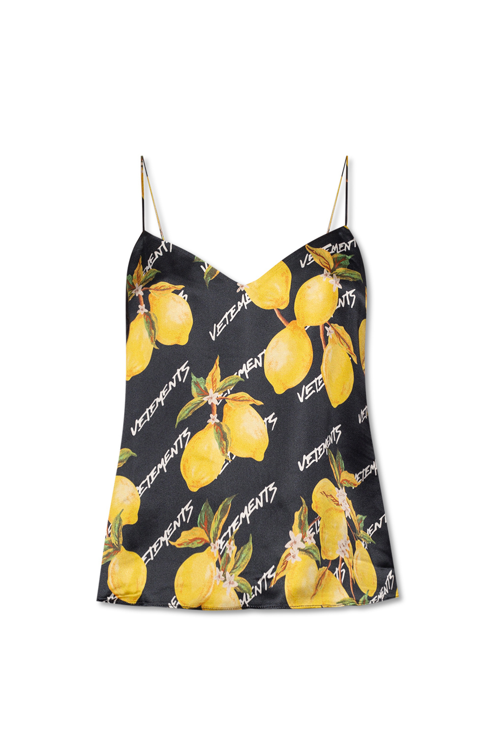 VETEMENTS Patterned tank top