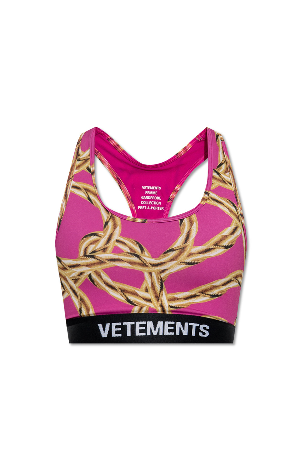 VETEMENTS Sports bra