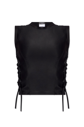 Lace-up top od VETEMENTS